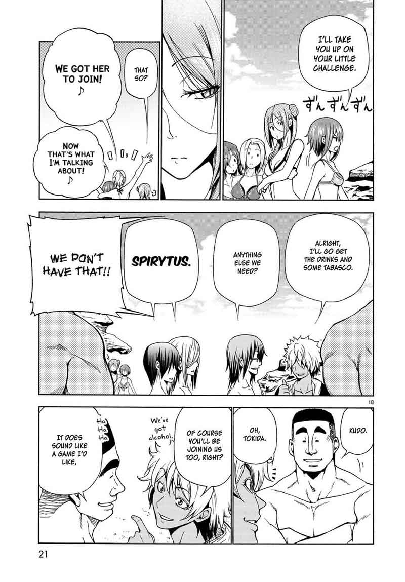 Grand Blue Manga Chapter 42 page 20 - Let's Have A Blast on the Uninhabited Island! scene