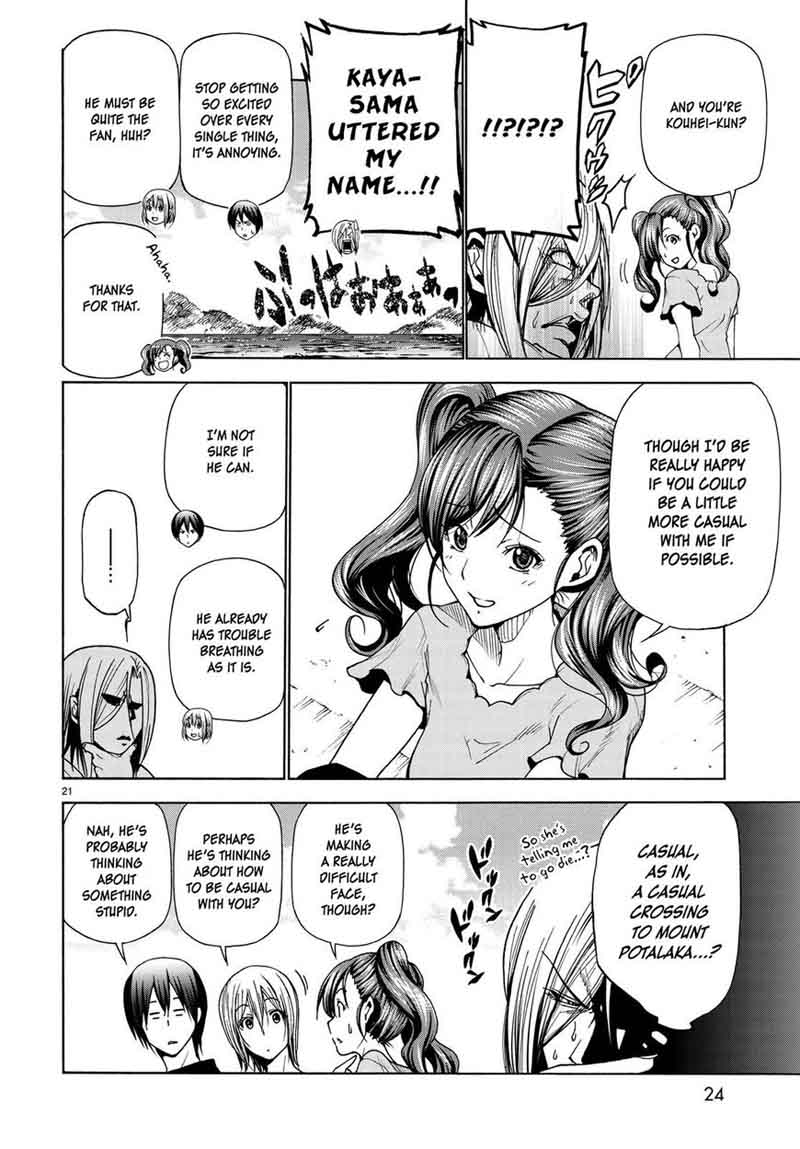 Grand Blue Manga Chapter 42 page 23 - Let's Have A Blast on the Uninhabited Island! scene