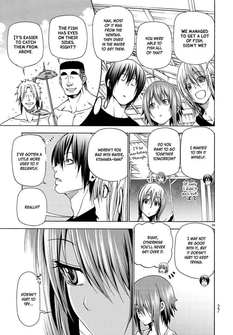 Grand Blue Manga Chapter 42 page 26 - Let's Have A Blast on the Uninhabited Island! scene