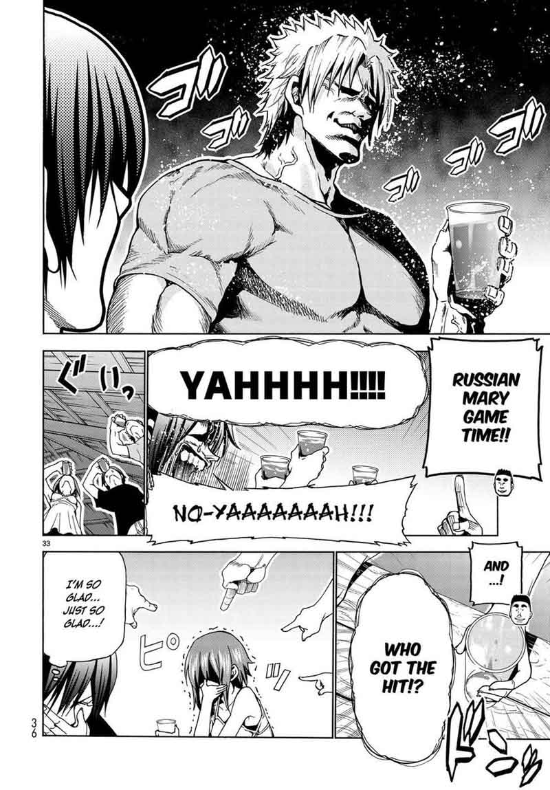 Grand Blue Manga Chapter 42 page 35 - Let's Have A Blast on the Uninhabited Island! scene