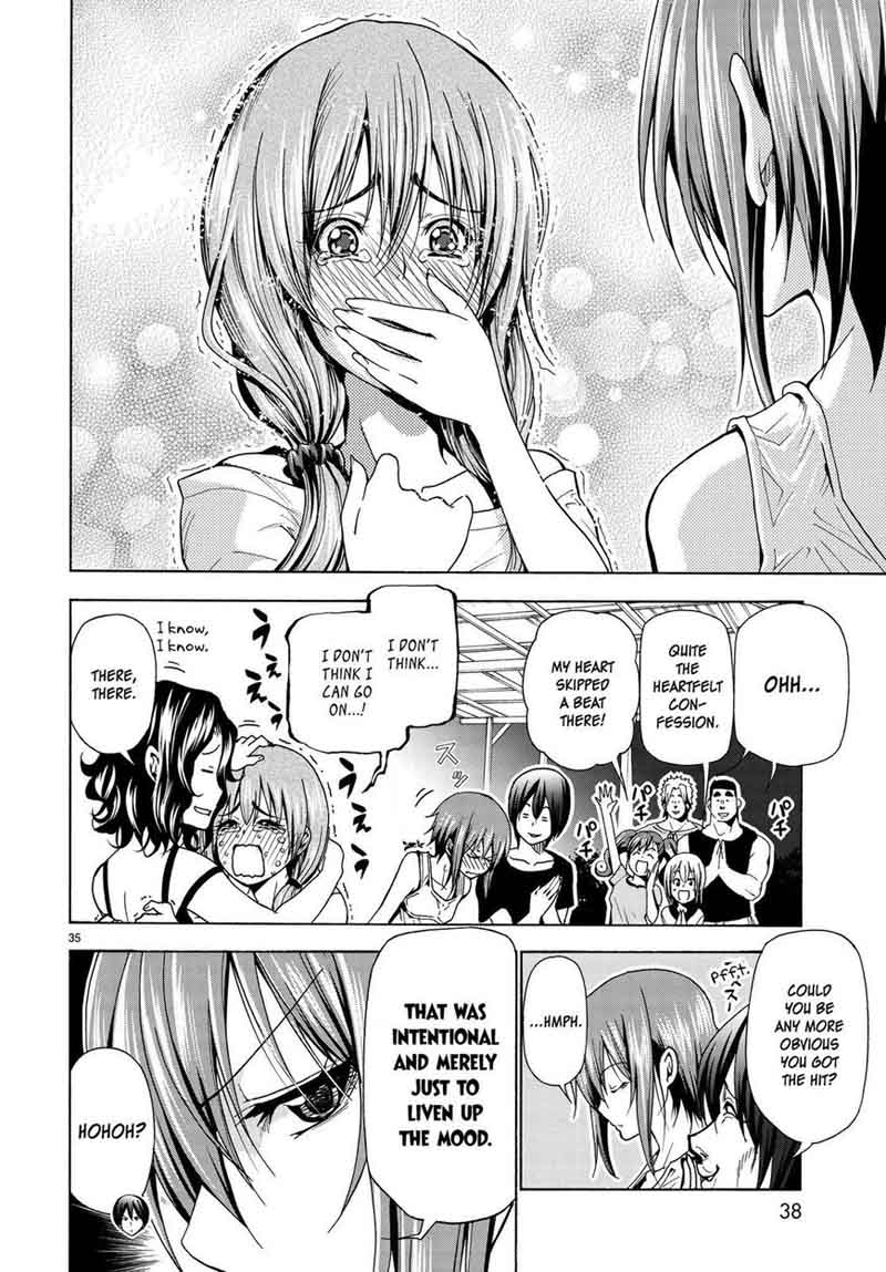 Grand Blue Manga Chapter 42 page 37 - Let's Have A Blast on the Uninhabited Island! scene