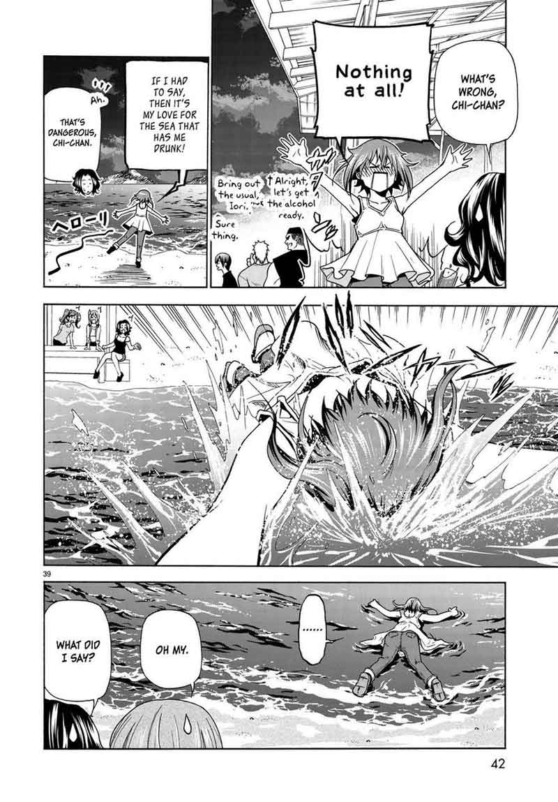 Grand Blue Manga Chapter 42 page 41 - Let's Have A Blast on the Uninhabited Island! scene