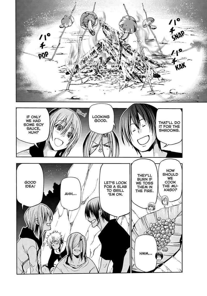 Grand Blue Manga Chapter 43 page 14 - Let's Survive on the Uninhabited Island! scene