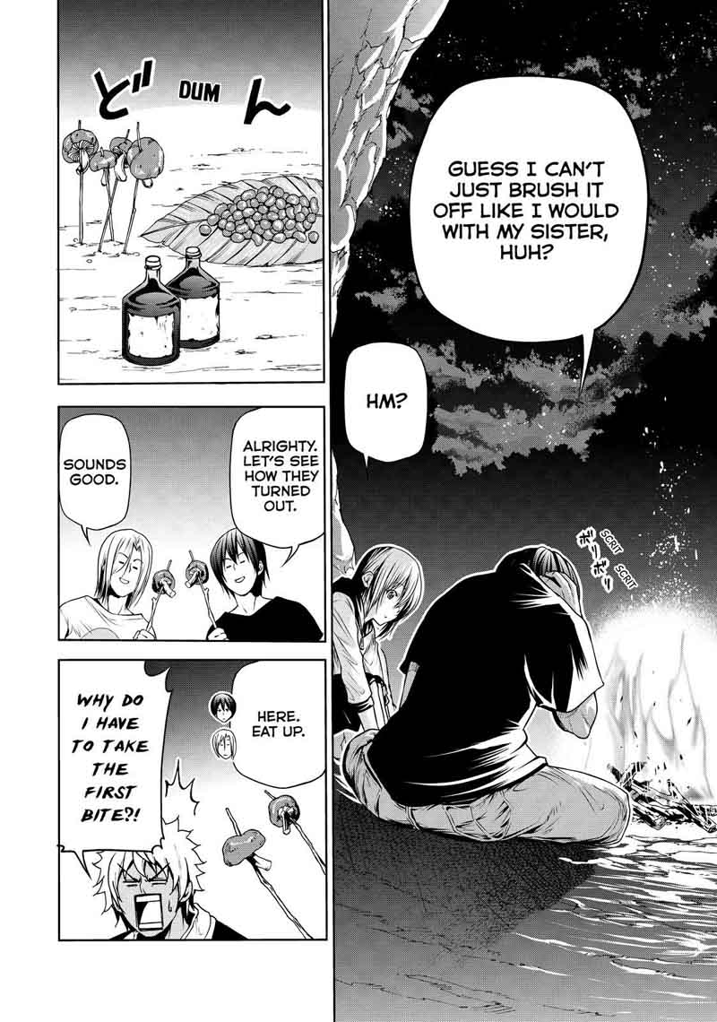 Grand Blue Manga Chapter 43 page 16 - Let's Survive on the Uninhabited Island! scene