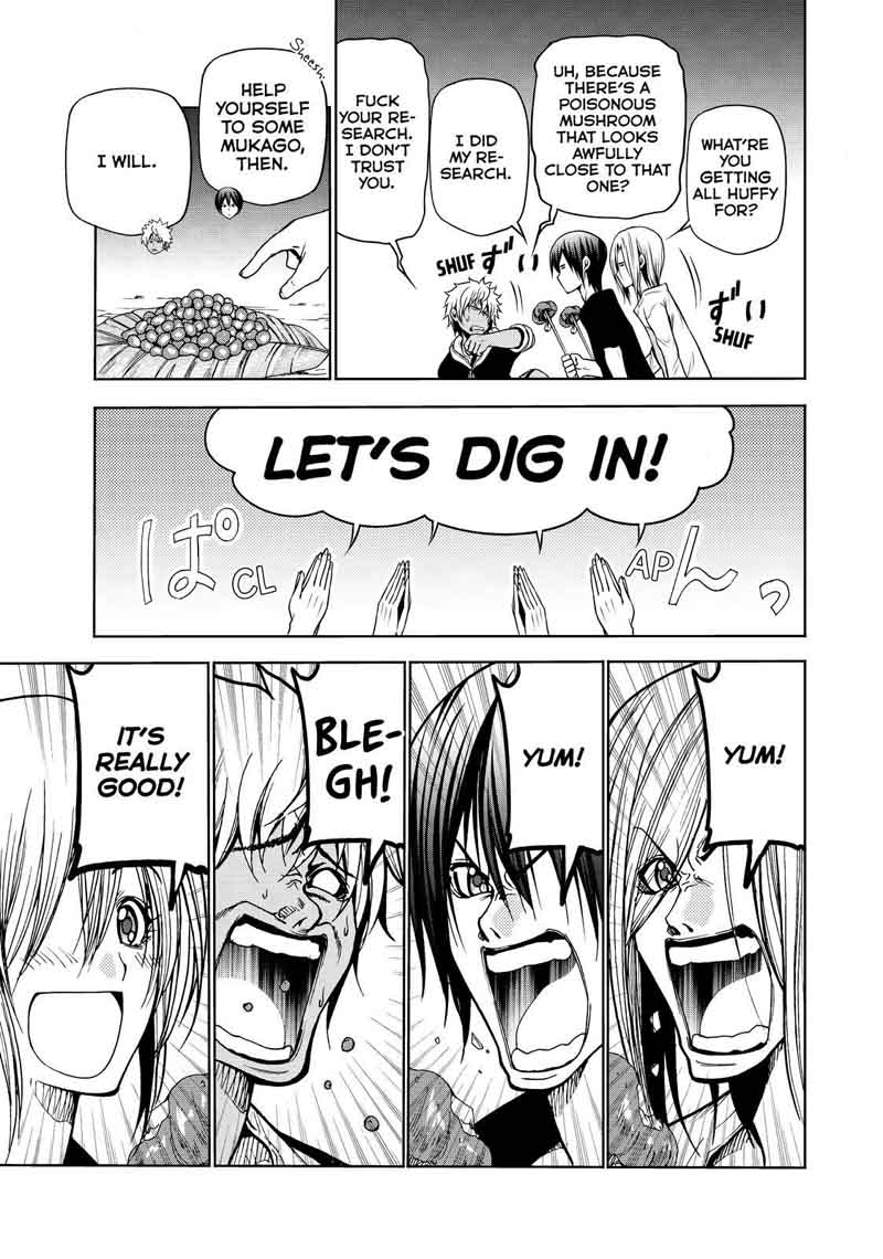 Grand Blue Manga Chapter 43 page 17 - Let's Survive on the Uninhabited Island! scene