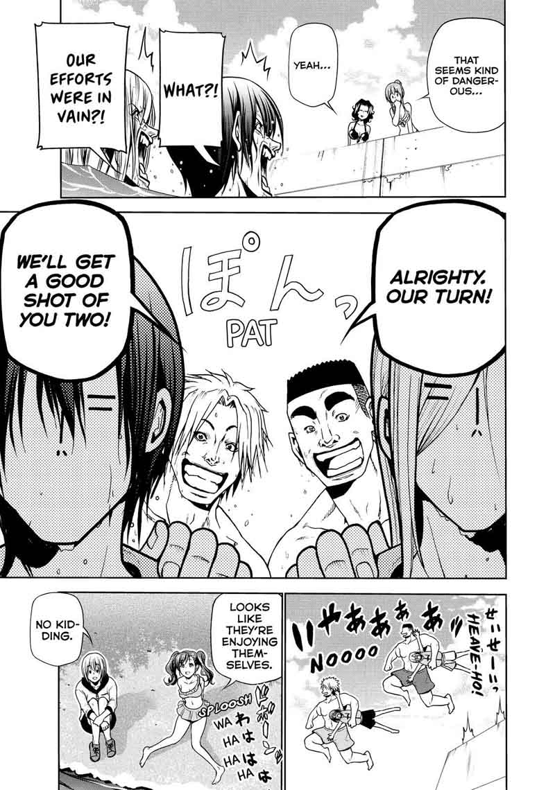 Grand Blue Manga Chapter 43 page 31 - Let's Survive on the Uninhabited Island! scene