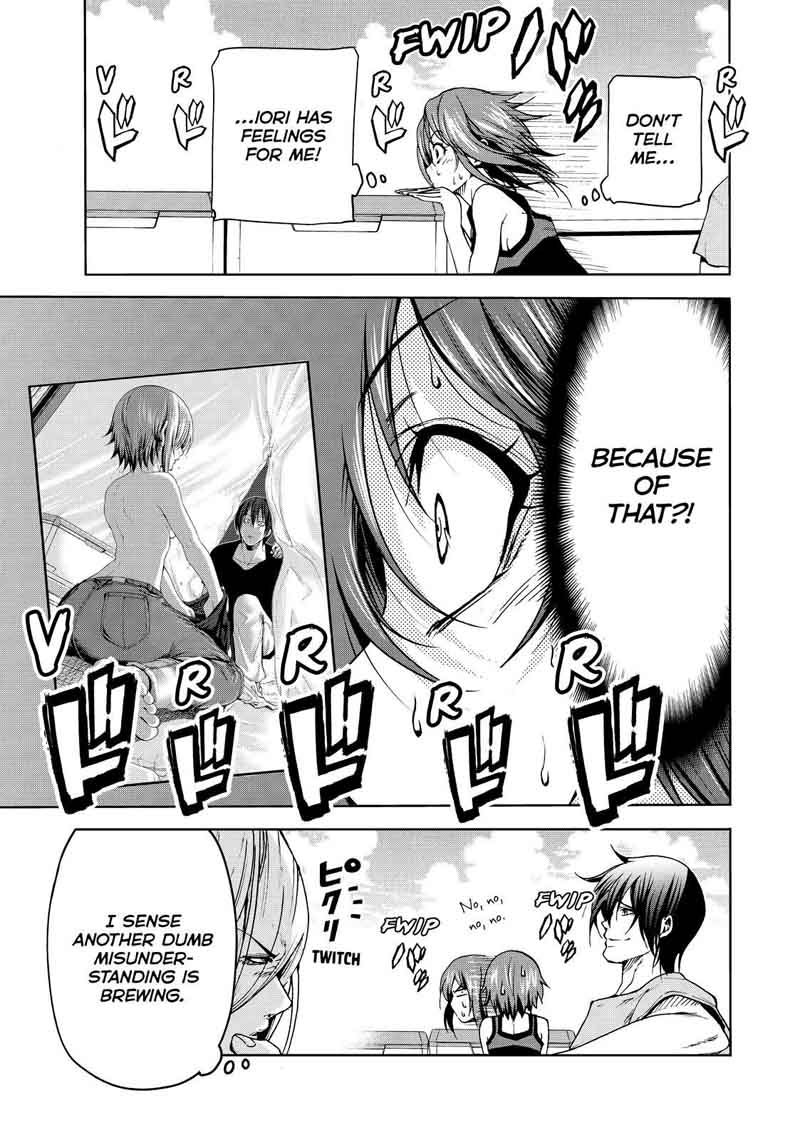 Grand Blue Manga Chapter 43 page 37 - Let's Survive on the Uninhabited Island! scene