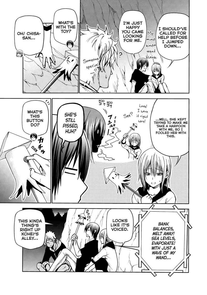 Grand Blue Manga Chapter 43 page 9 - Let's Survive on the Uninhabited Island! scene