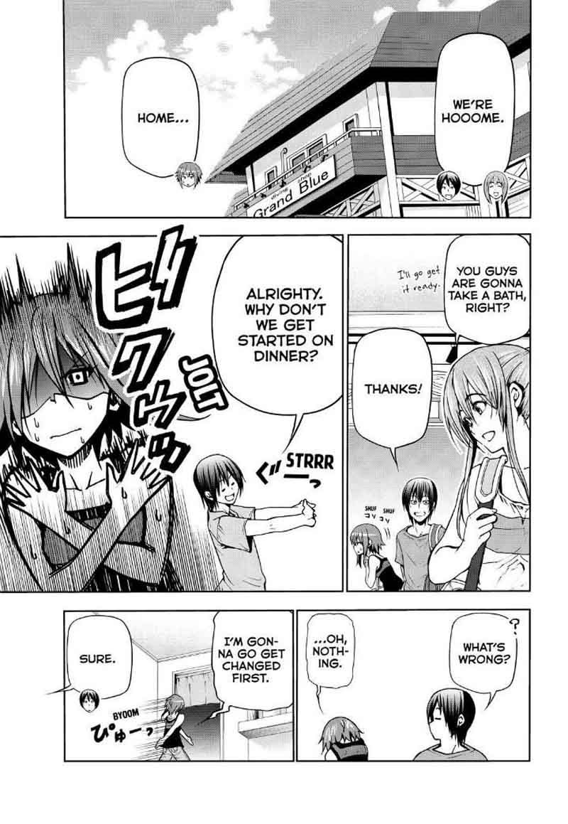 Grand Blue Manga Chapter 44 page 1 - Life Consultation scene