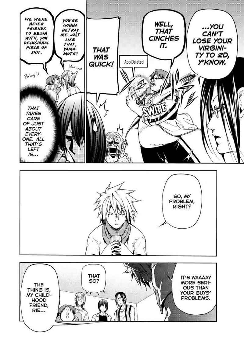 Grand Blue Manga Chapter 44 page 20 - Life Consultation scene