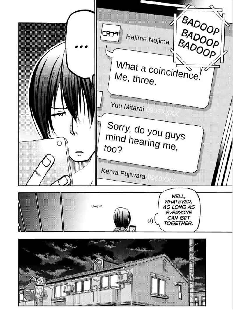 Grand Blue Manga Chapter 44 page 6 - Life Consultation scene