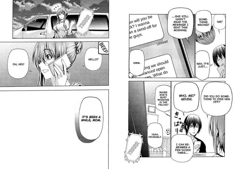 Grand Blue Manga Chapter 45 page 19 - Now We're Even scene
