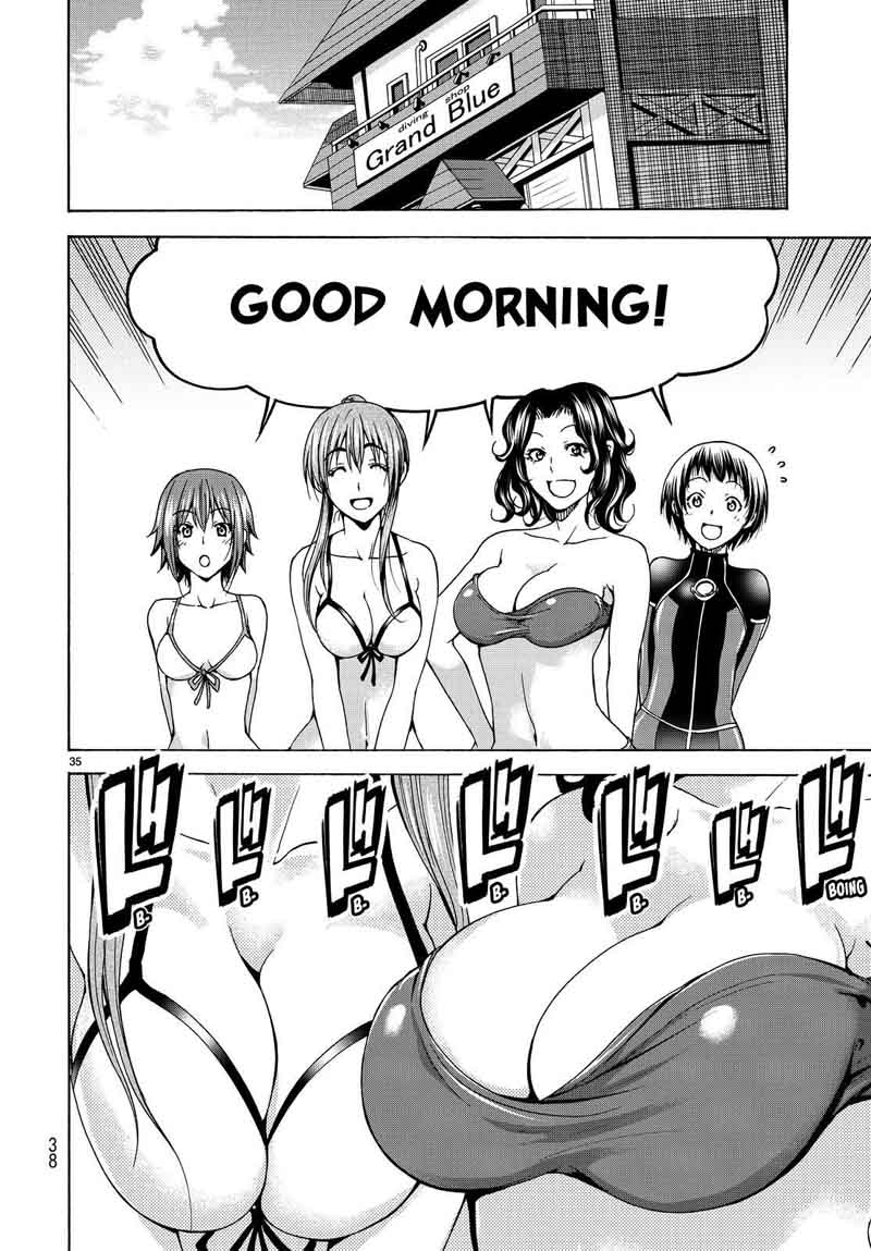 Grand Blue Manga Chapter 45 page 20 - Now We're Even scene