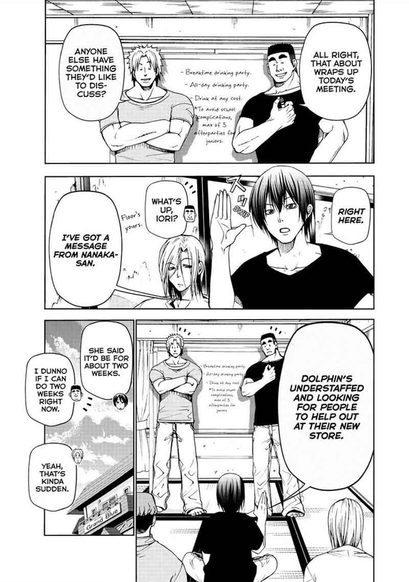 Grand Blue Manga Chapter 46 page 2 - Unfinished Business scene