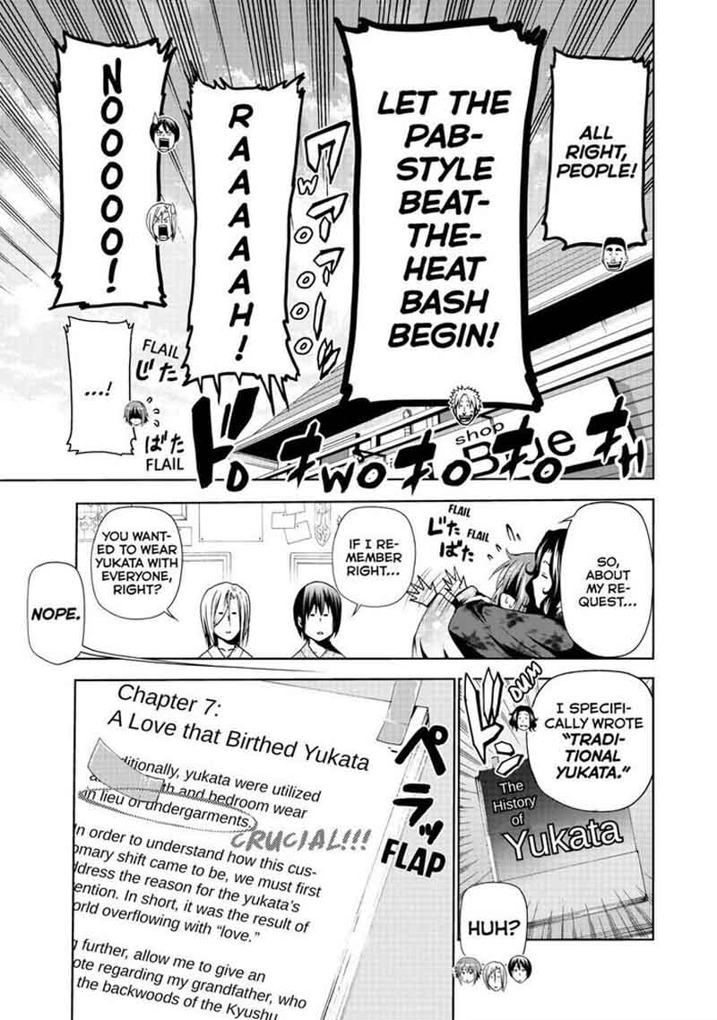 Grand Blue Manga Chapter 46 page 20 - Unfinished Business scene