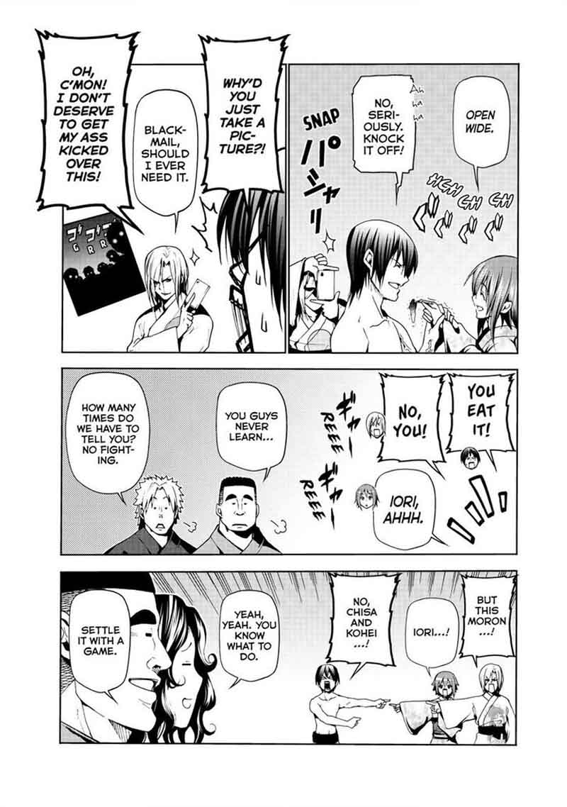 Grand Blue Manga Chapter 46 page 30 - Unfinished Business scene