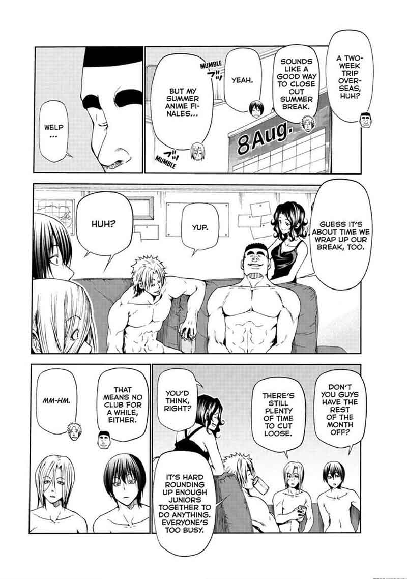 Grand Blue Manga Chapter 46 page 9 - Unfinished Business scene