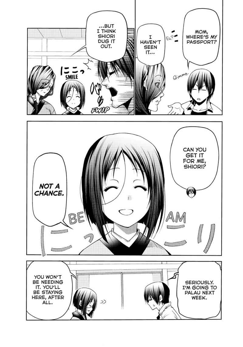 Grand Blue Manga Chapter 47 page 30 - Homecoming scene