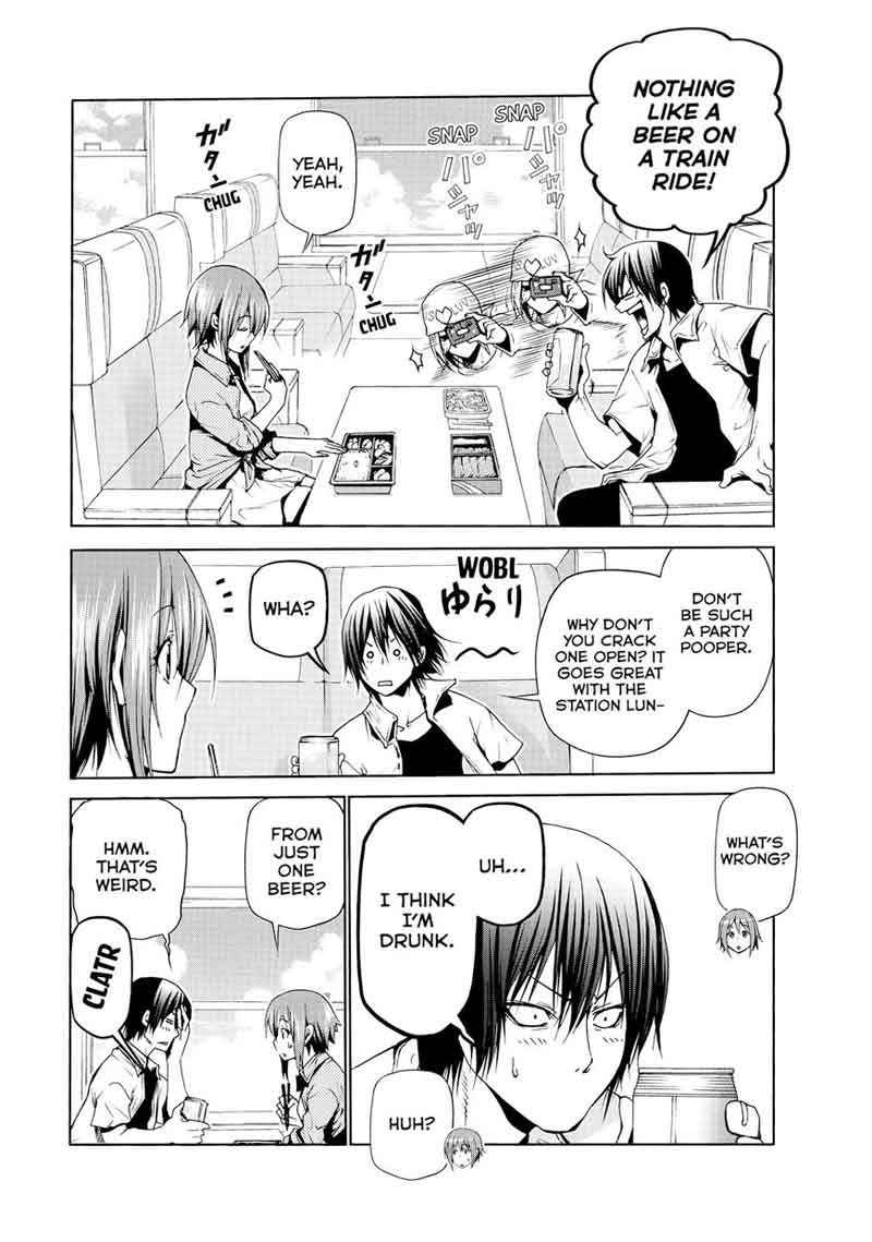 Grand Blue Manga Chapter 47 page 7 - Homecoming scene