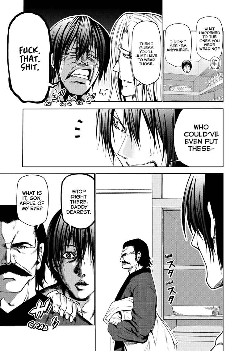 Grand Blue Manga Chapter 48 page 10 - Saving Private Passport scene