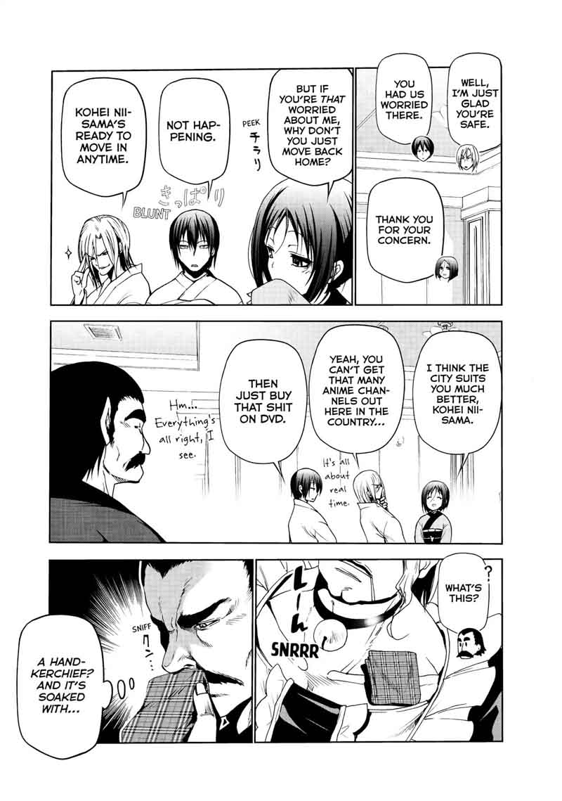 Grand Blue Manga Chapter 48 page 14 - Saving Private Passport scene