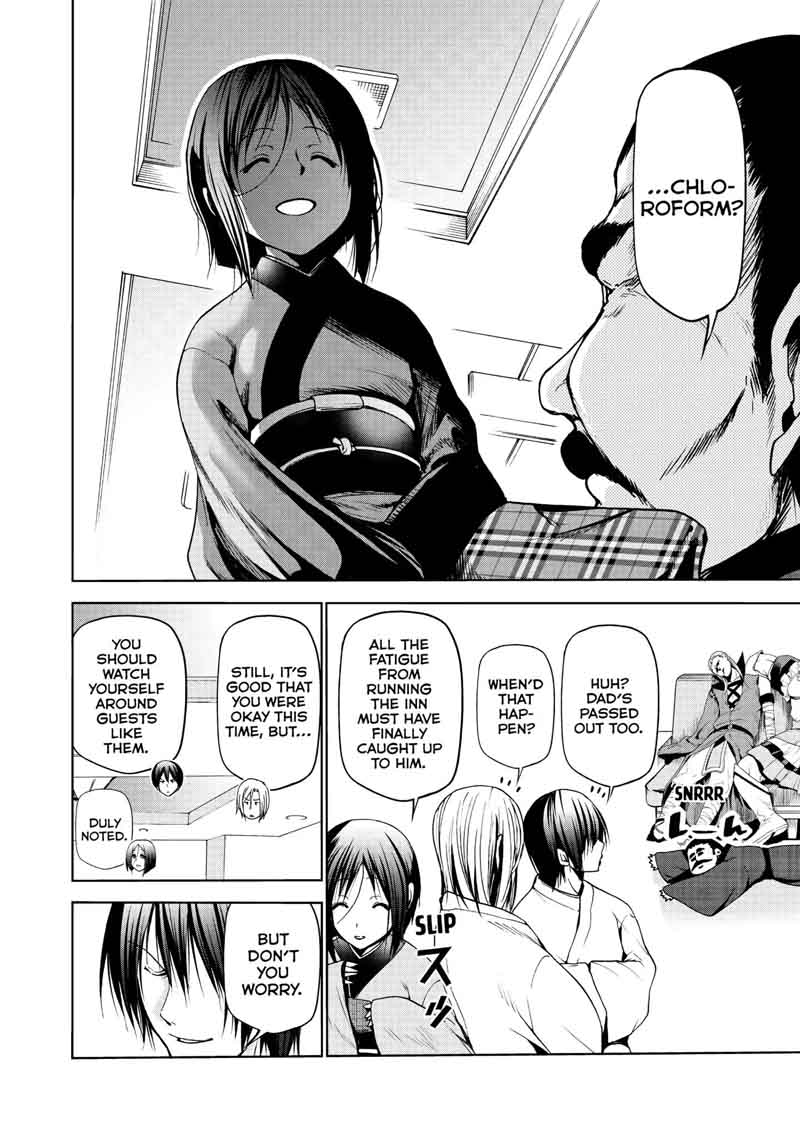 Grand Blue Manga Chapter 48 page 15 - Saving Private Passport scene