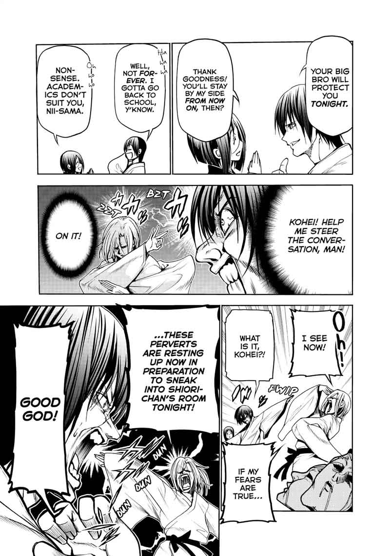 Grand Blue Manga Chapter 48 page 16 - Saving Private Passport scene