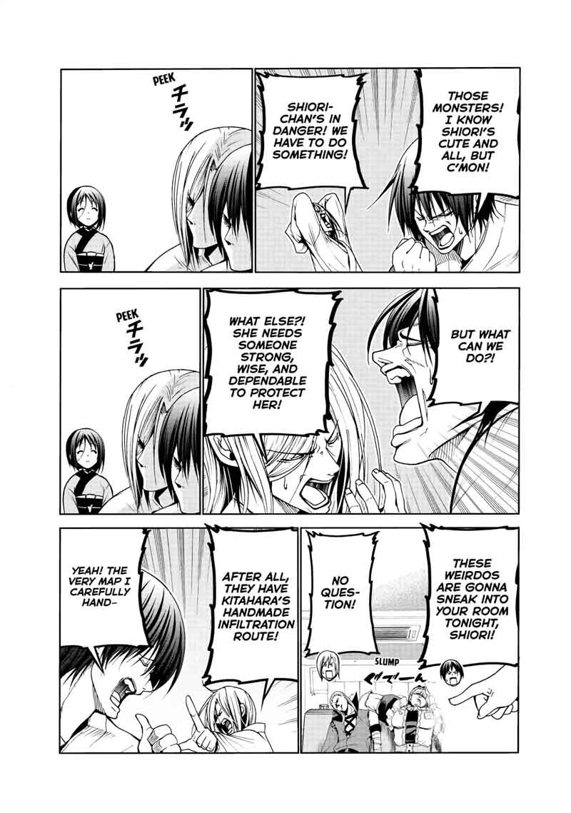 Grand Blue Manga Chapter 48 page 17 - Saving Private Passport scene