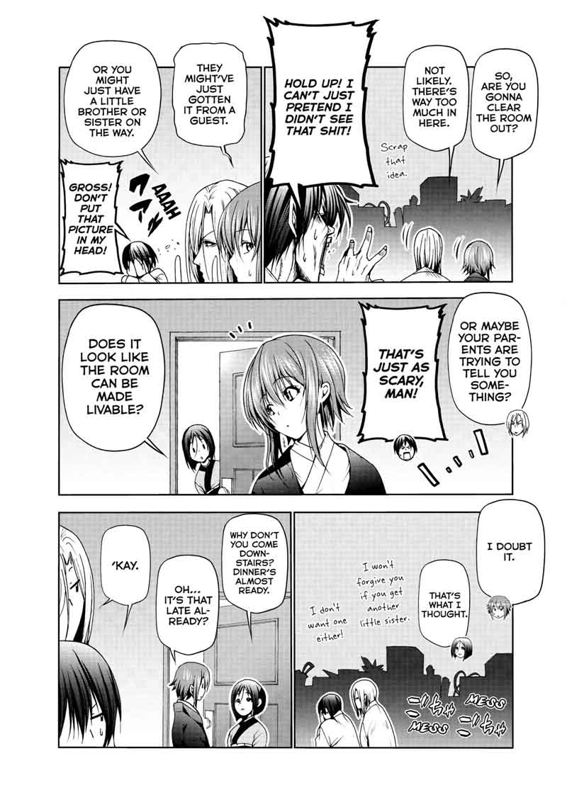 Grand Blue Manga Chapter 48 page 21 - Saving Private Passport scene