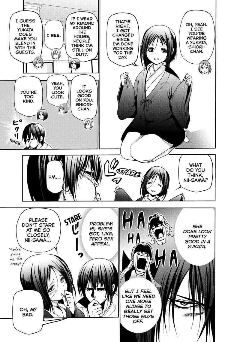 Grand Blue Manga Chapter 48 page 26 - Saving Private Passport scene