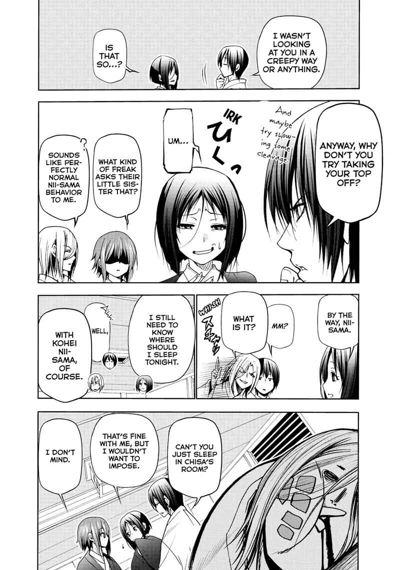 Grand Blue Manga Chapter 48 page 27 - Saving Private Passport scene