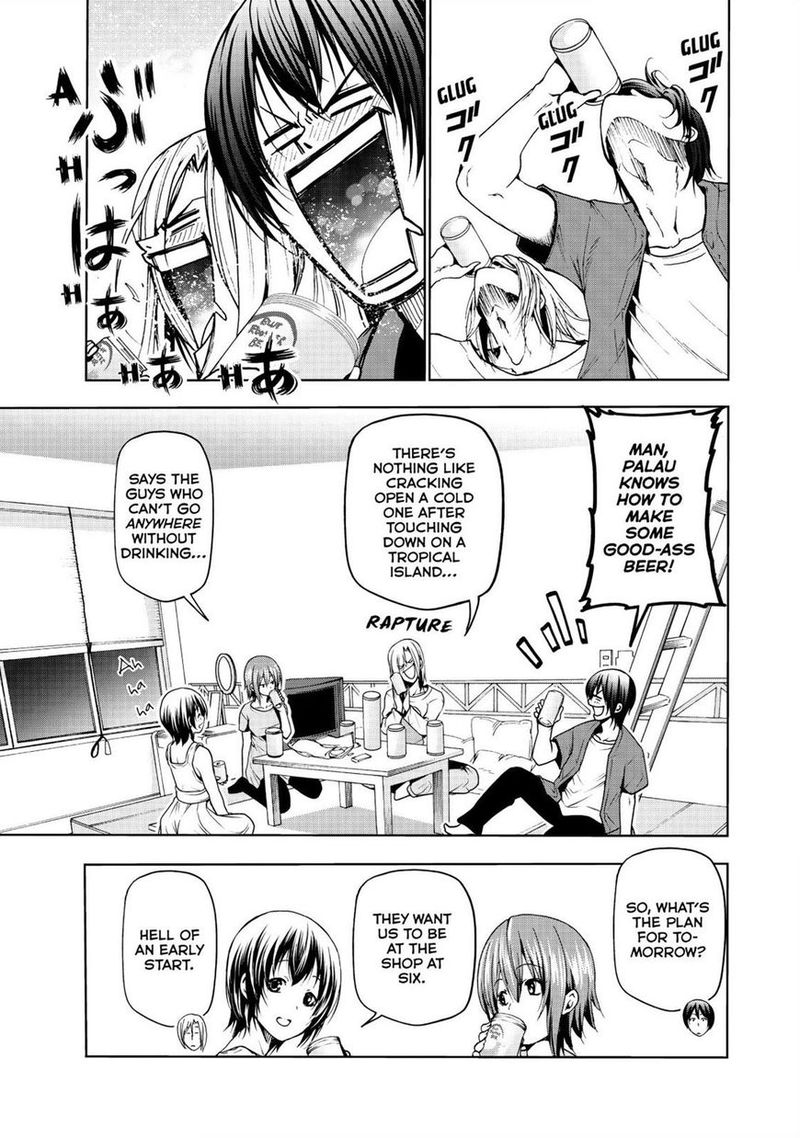 Grand Blue Manga Chapter 50 page 34 - Reunion scene