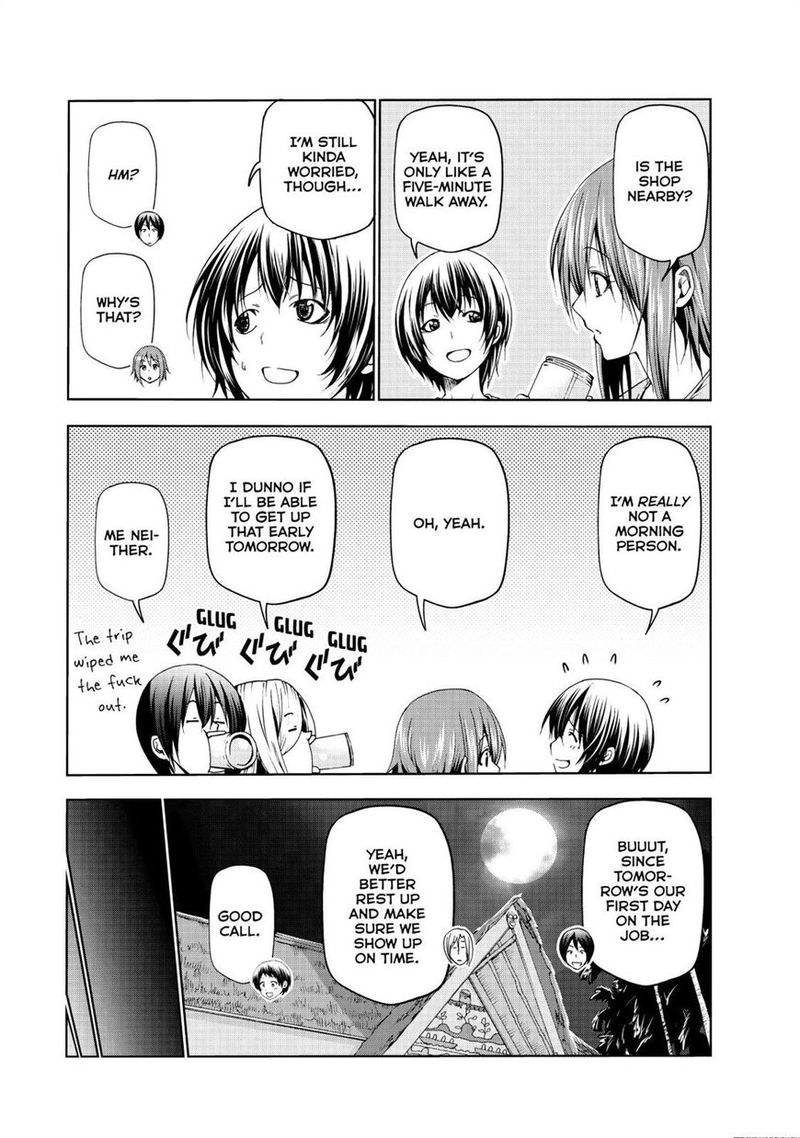 Grand Blue Manga Chapter 50 page 35 - Reunion scene