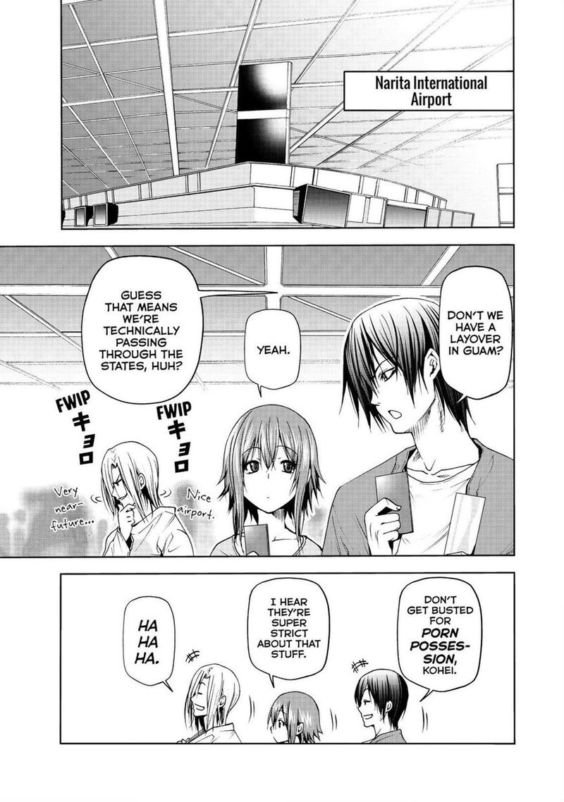 Grand Blue Manga Chapter 50 page 6 - Reunion scene