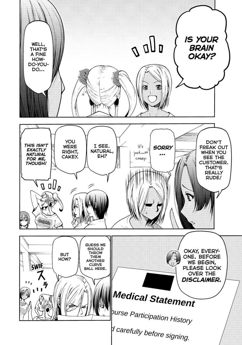 Grand Blue Manga Chapter 51 page 11 - The Seas of Palau scene