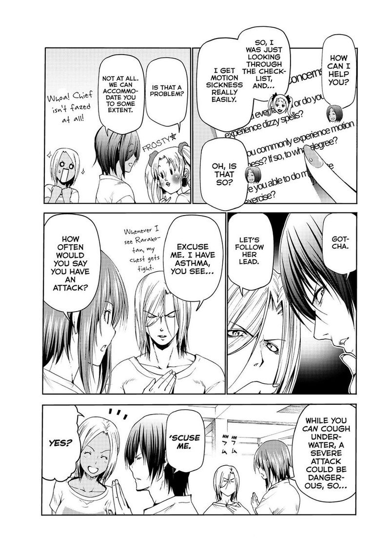 Grand Blue Manga Chapter 51 page 12 - The Seas of Palau scene