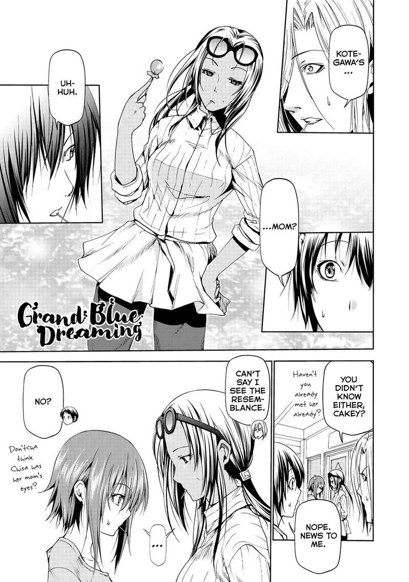 Grand Blue Manga Chapter 51 page 2 - The Seas of Palau scene