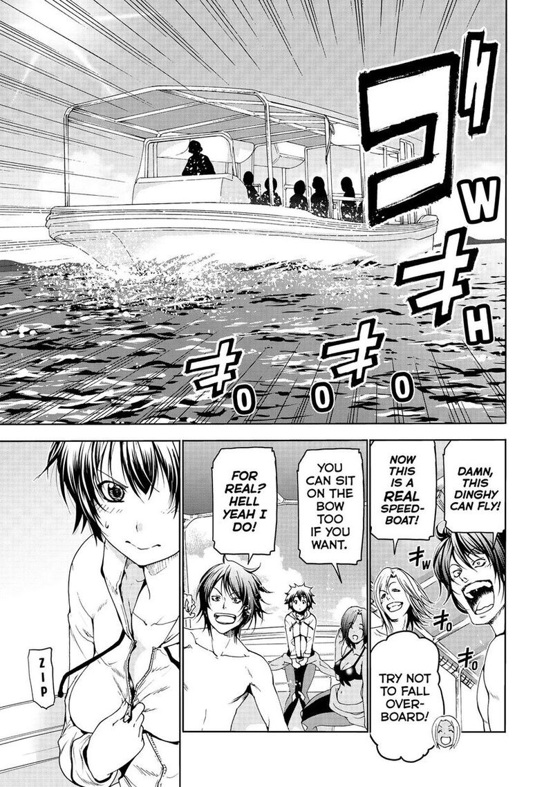 Grand Blue Manga Chapter 51 page 20 - The Seas of Palau scene