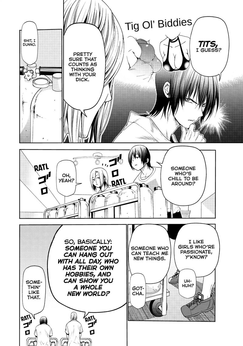 Grand Blue Manga Chapter 52 page 11 - TV Special scene