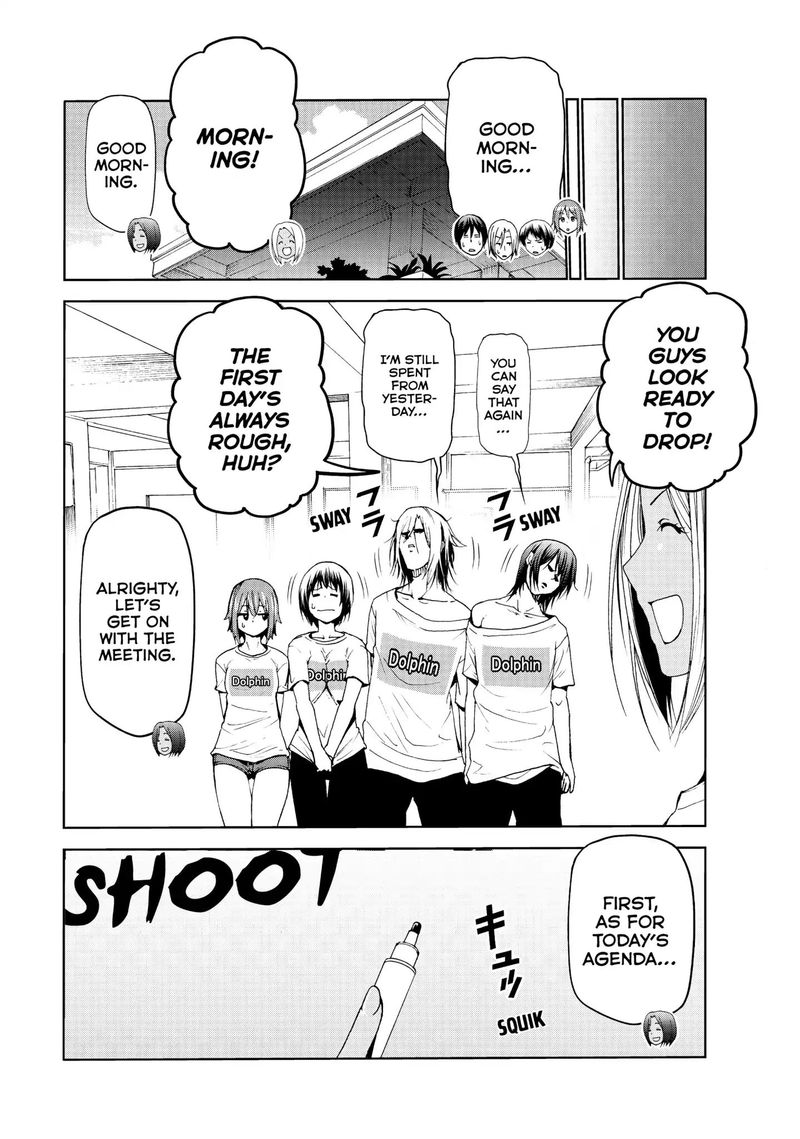 Grand Blue Manga Chapter 52 page 5 - TV Special scene