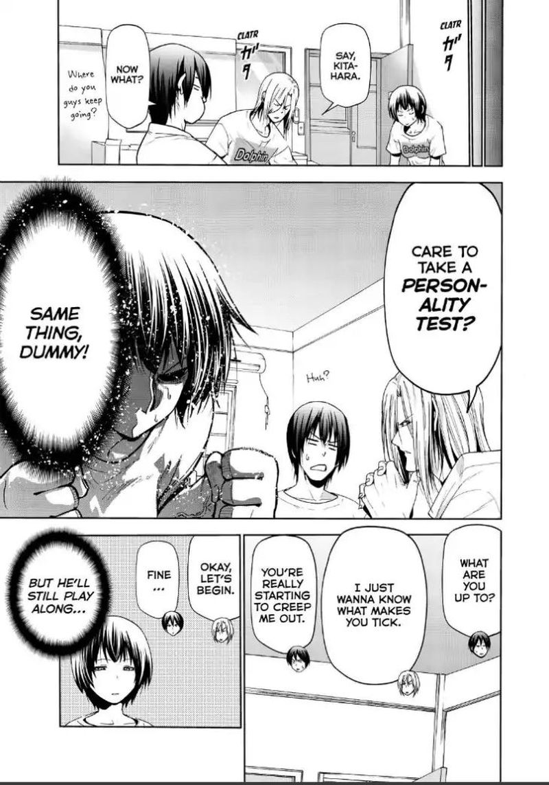 Grand Blue Manga Chapter 54 page 16 - Wingman scene
