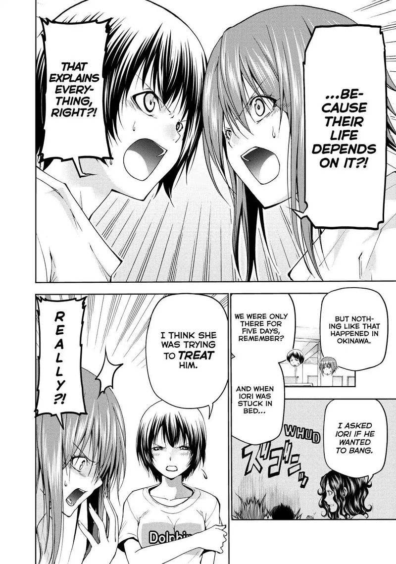 Grand Blue Manga Chapter 55 page 10 - Girl Talk scene
