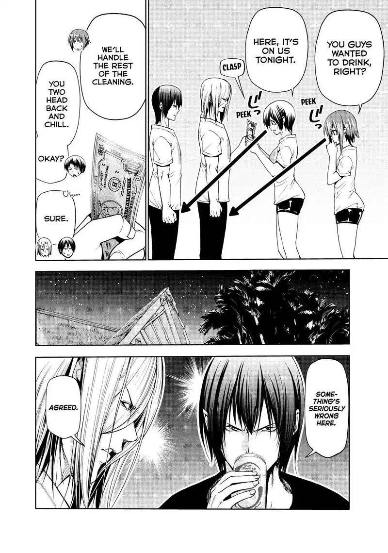 Grand Blue Manga Chapter 55 page 18 - Girl Talk scene