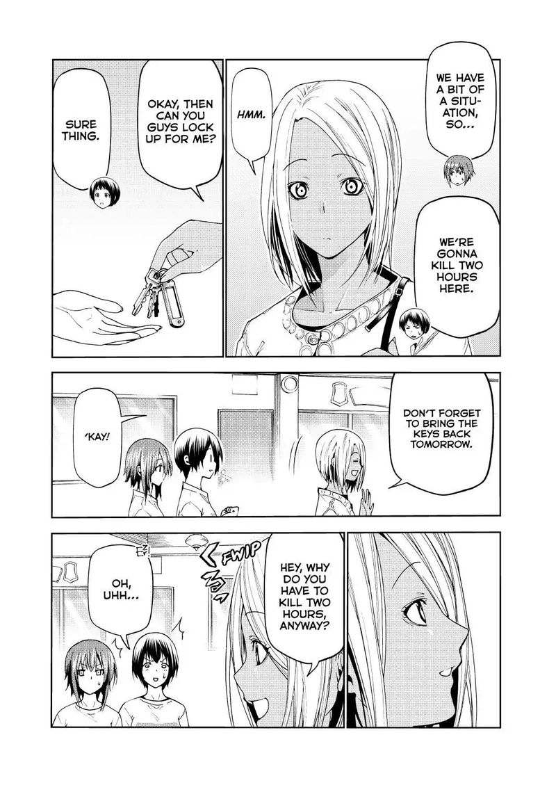 Grand Blue Manga Chapter 55 page 25 - Girl Talk scene