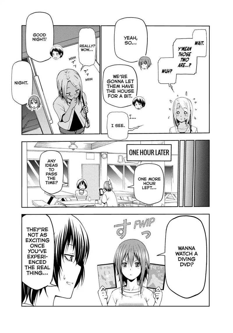 Grand Blue Manga Chapter 55 page 27 - Girl Talk scene