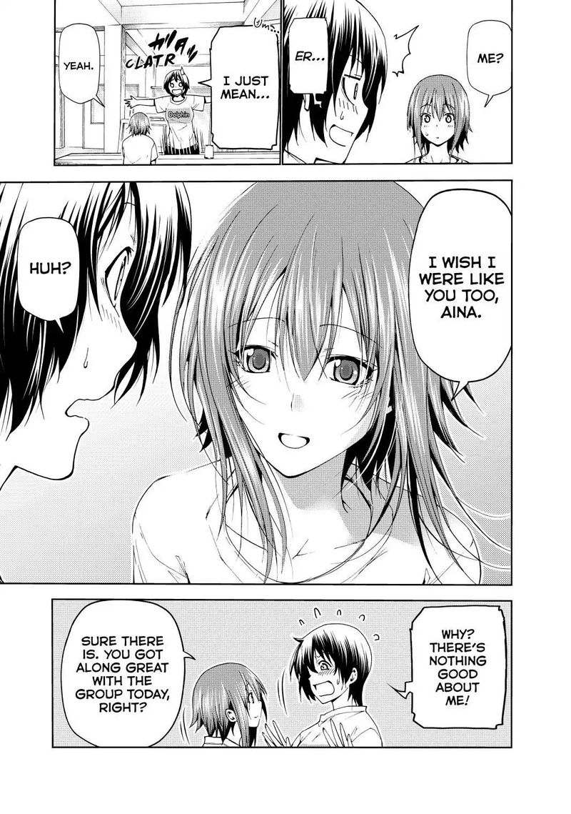 Grand Blue Manga Chapter 55 page 35 - Girl Talk scene