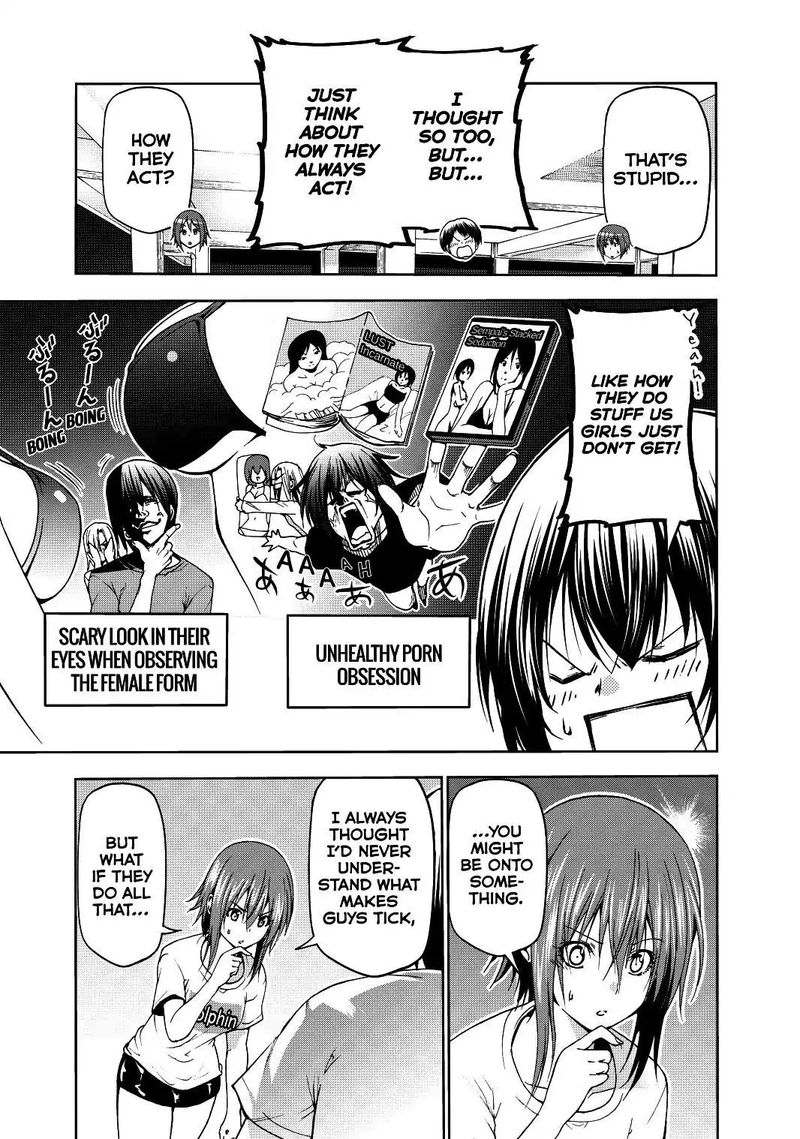Grand Blue Manga Chapter 55 page 9 - Girl Talk scene