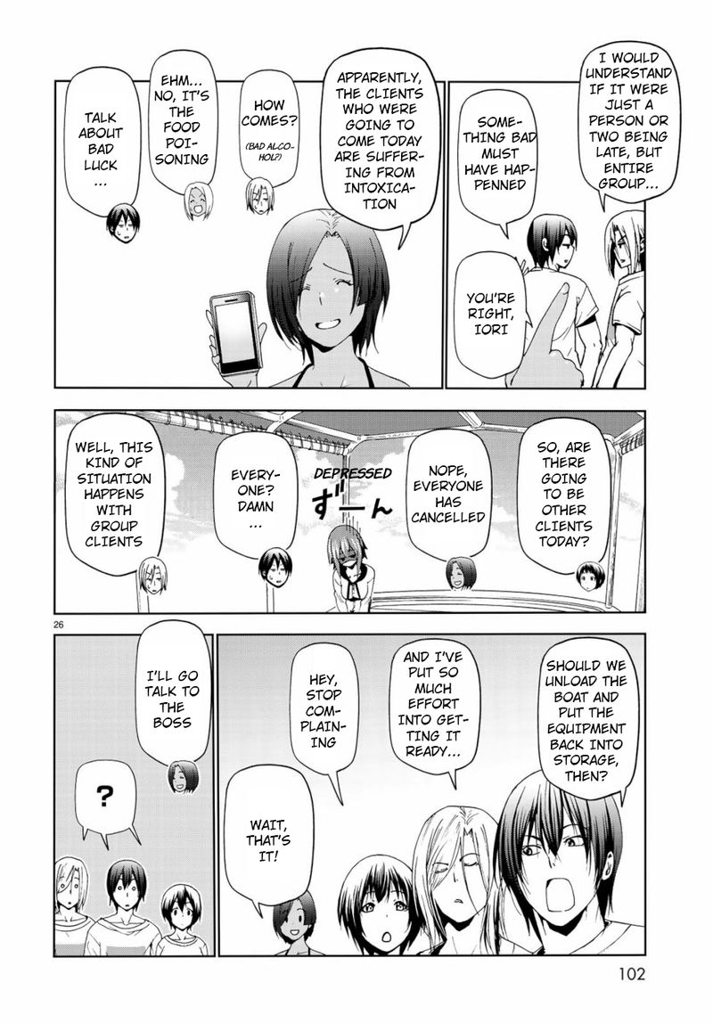 Grand Blue Manga Chapter 56 page 24 - Fun Dive scene