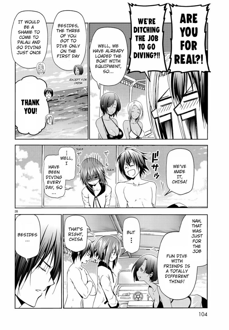 Grand Blue Manga Chapter 56 page 26 - Fun Dive scene