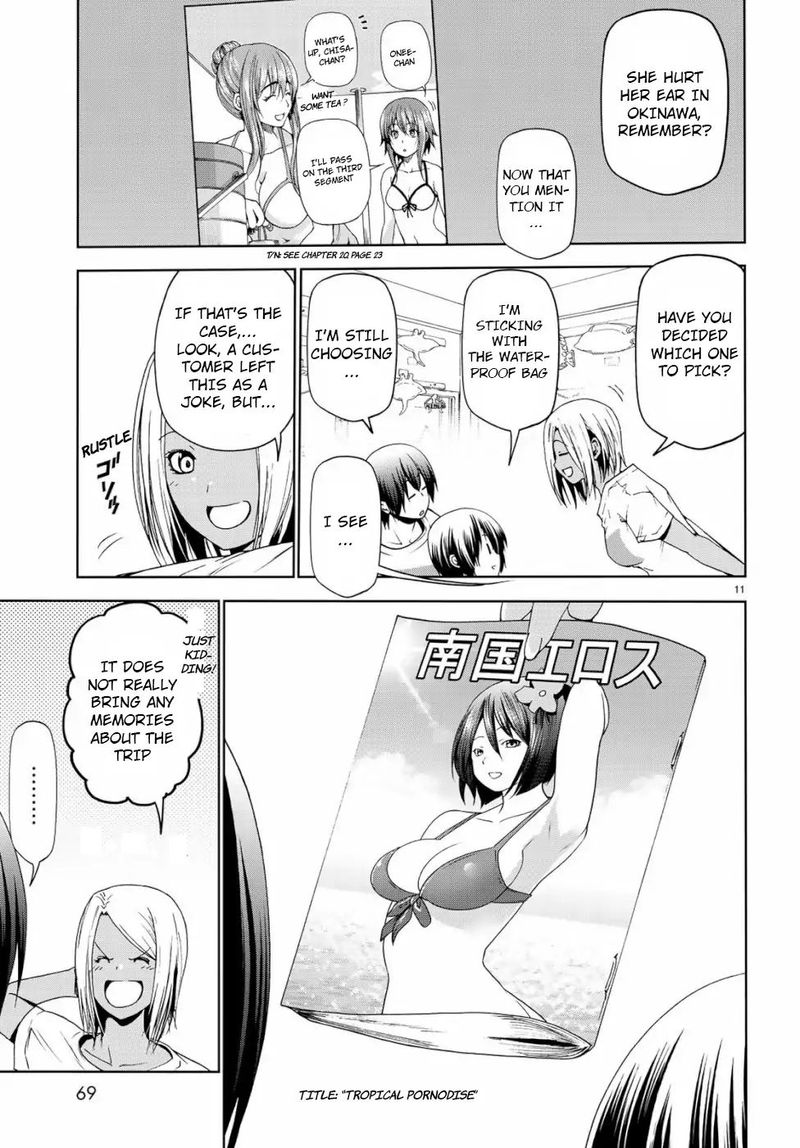 Grand Blue Manga Chapter 57 page 11 - Mom scene